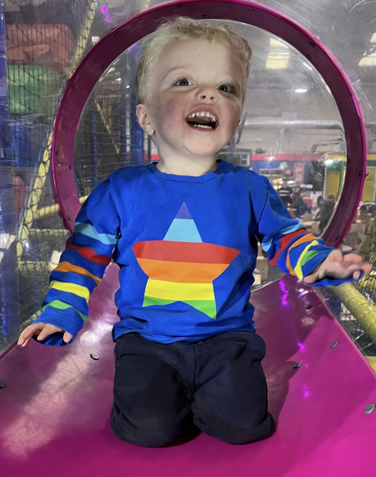 Harry at soft play
